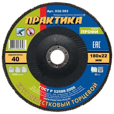 Лепестковый диск ПРАКТИКА 032-393