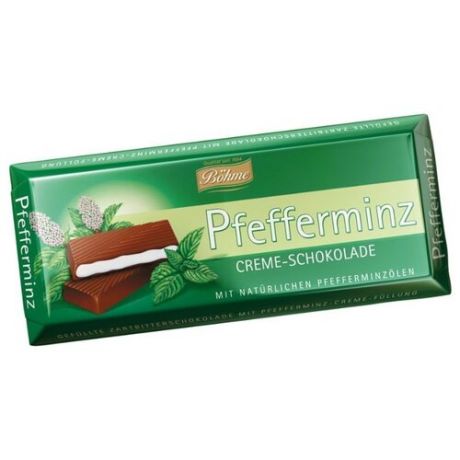 Шоколад Bohme Pfefferminz