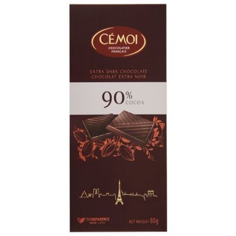 Шоколад Cemoi Горький 90% какао