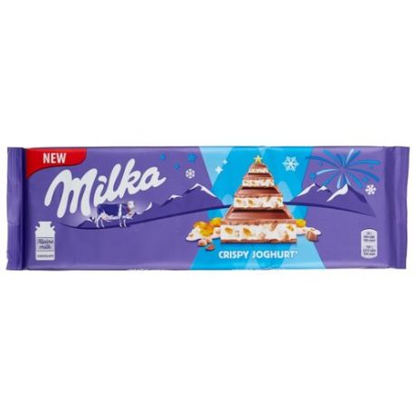 Шоколад Milka Chrispy Joghurt