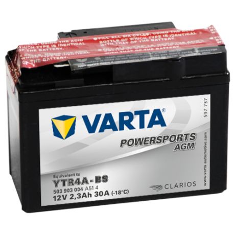 Мото аккумулятор VARTA