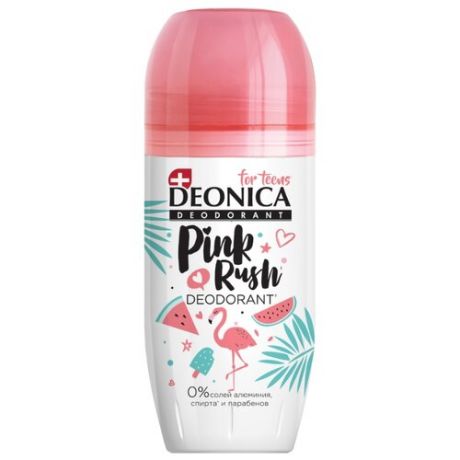 Deonica дезодорант ролик Pink