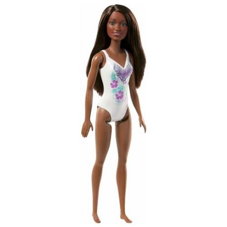 Кукла Barbie на пляже Белый