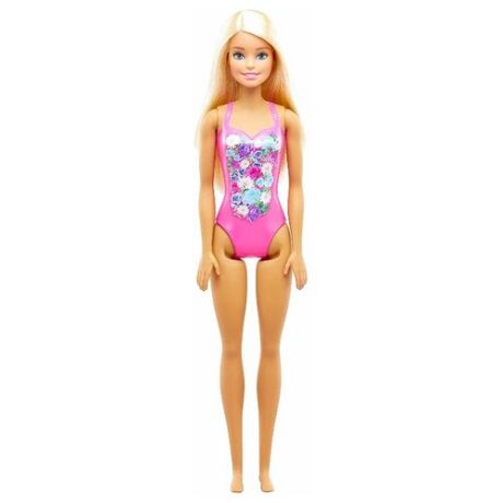 Кукла Barbie на пляже Розовый