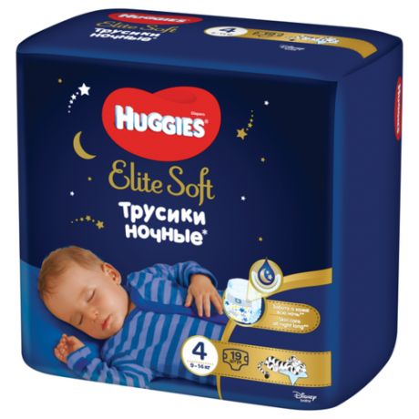 Huggies трусики ночные Elite