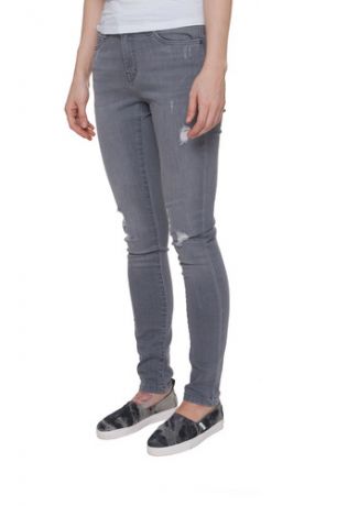 Джинсы URBAN CLASSICS Ladies Ripped Denim Pantst женские (Grey, 30)