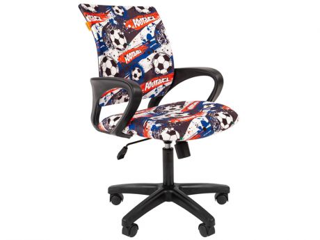 Компьютерное кресло Chairman Kids 103 Футбол ткань Black 00-07037747