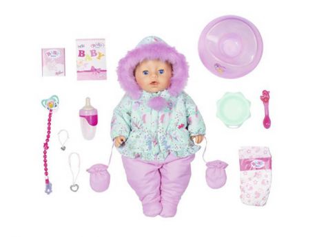 Кукла Zapf Creation Baby Born Интерактивная Зимняя 43cm 827-529