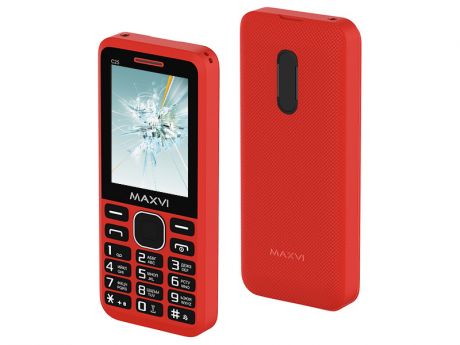 Сотовый телефон MAXVI C25 Red