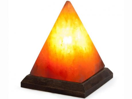 Солевая лампа Stay Gold Пирамида большая с диммером