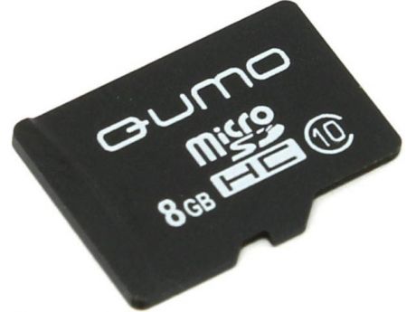 Карта памяти 8Gb - Qumo MicroSDHC SecureDigital Class 10 QM8GMICSDHC10NA
