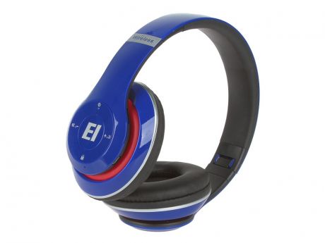 Наушники Eltronic Bluetooth/FM/Micro SD/AUX Blue 4462
