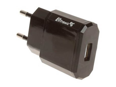 Зарядное устройство Eltronic Faster USB 1.2A Black 5618