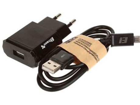 Зарядное устройство Eltronic Faster Micro USB 1.2A Black 5646