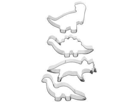 Формочки для печенья Marmiton Динозаврики 8-10cm 4шт 17062