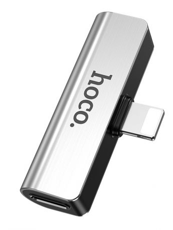 Аксессуар Hoco LS25 Lightning Digital 3.5 Audio Converter Silver