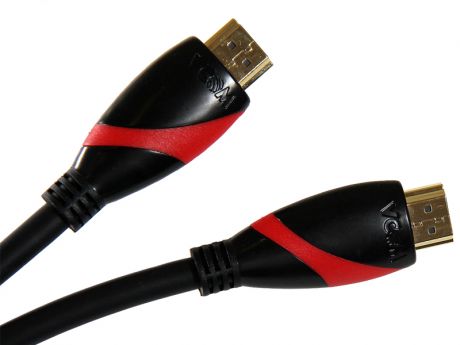 Аксессуар VCOM HDMI 19M ver 2.0 1.5m Black-Red CG525-R-1.5