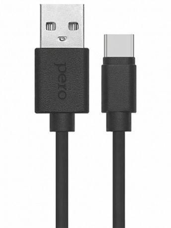 Аксессуар Pero DC-03 USB - Type-C 2А 2m PRDC-03TC2MB Black