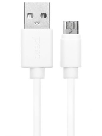 Аксессуар Pero DC-03 USB - microUSB 2А 2m PRDC-03MU2MW White