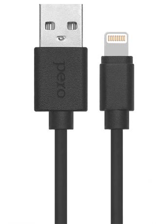 Аксессуар Pero DC-03 USB - Lightning 2А 1m PRDC-038P1MB Black