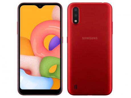 Сотовый телефон Samsung Galaxy A01 2Gb/16Gb Red
