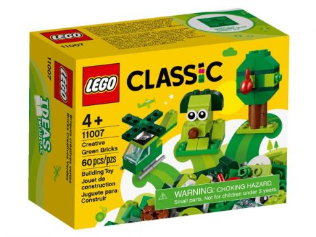 Конструктор Lego Classic Зелёный набор для конструирования 11007