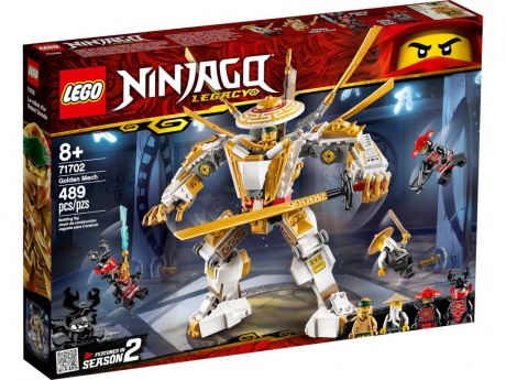 Конструктор Lego Ninjago Золотой робот 71702