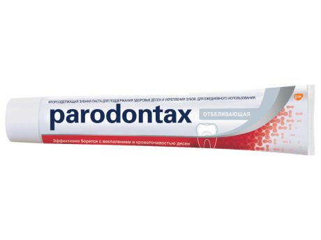 Зубная паста Parodontax Бережное отбеливание 75мл 60000000022222/60000000042274