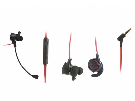 Наушники Baseus Gamo 3.5MM Wired Earphone H15 Red-Black NGH15-91
