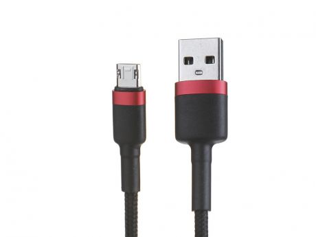 Аксессуар Baseus Cafule Cable USB - MicroUSB 2.4A 50cm Red-Black CAMKLF-A91