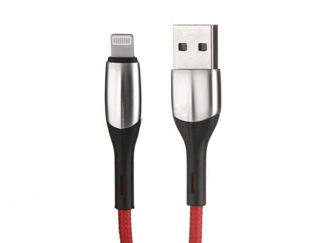 Аксессуар Baseus Horizontal USB - Lightning 2.4A 1m Red CALSP-B09