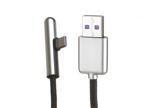 Аксессуар Baseus Iridescent Lamp HW Flash Charge Mobile Game USB - Type-C 40W 1m Black CAT7C-B01