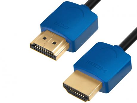 Аксессуар Greenconnect Slim HDMI v2.0 0.5m Blue GCR-51585