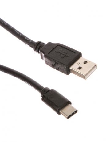 Аксессуар Greenconnect USB Type C - USB 2.0 0.5m Black GCR-UC1AM-BB2S-0.5m