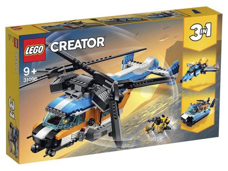 Конструктор Lego Creator Двухроторный вертолёт 31096