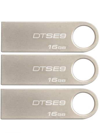 USB Flash Drive 16Gb - Kingston DataTraveler SE9 DTSE9H/16GB-3P