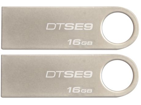USB Flash Drive 16Gb - Kingston DataTraveler SE9 DTSE9H/16GB-2P