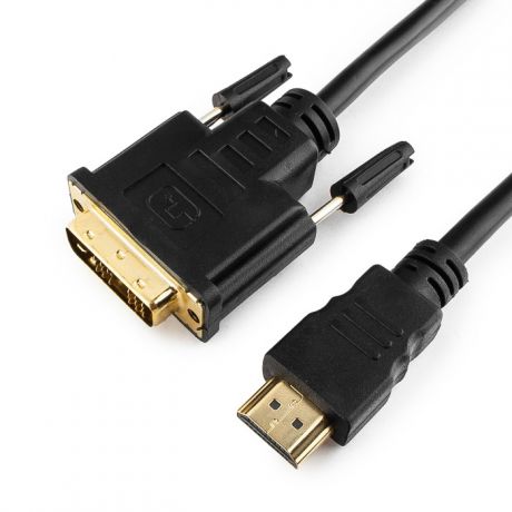 Аксессуар Gembird Cablexpert HDMI-DVI 19M/19M 7.5m Single Link Black CC-HDMI-DVI-7.5MC