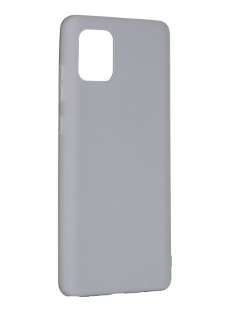 Чехол Pero для Samsung Galaxy Note 10 Lite Soft Touch Grey CC01-N10LGR