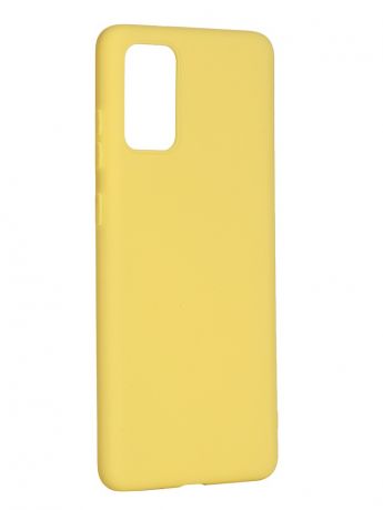 Чехол Pero для Samsung Galaxy S20 Plus Soft Touch Yellow CC01-S20PY