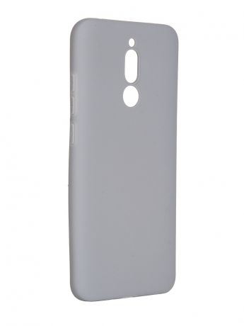 Чехол Pero для Xiaomi Redmi 8 Soft Touch Grey CC01-R8GR