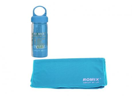 Полотенце ROMIX RH24 30x85cm Blue 30368