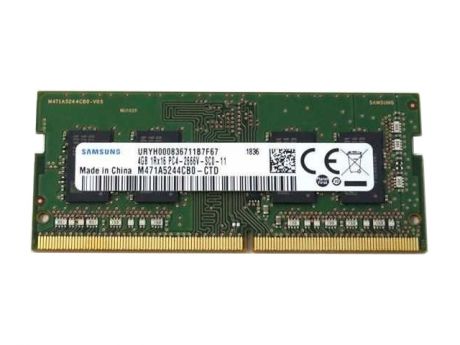 Модуль памяти Samsung DDR4 SO-DIMM 2666MHz PC-21300 CL17 - 4Gb M471A5244CB0-CTD