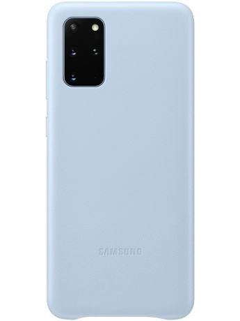 Чехол для Samsung Galaxy S20 Plus Leather Cover Sky Blue EF-VG985LLEGRU