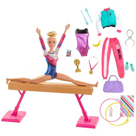 Игровой набор Барби Гимнастка Barbie GJM72