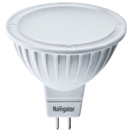 Лампа светодиодная Navigator 61383, GU5.3, MR16, 7Вт