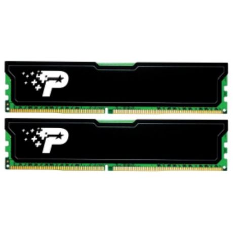 Оперативная память Patriot Memory DDR4 2666 (PC 21300) DIMM 288 pin, 16 ГБ 2 шт. 1.2 В, CL 19, PSD432G2666KH
