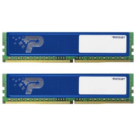 Оперативная память Patriot Memory DDR4 2133 (PC 17000) DIMM 288 pin, 8 ГБ 2 шт. 1.2 В, CL 15, PSD416G2133KH