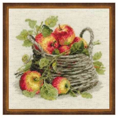 Риолис Набор для вышивания крестом Спелые яблоки 30 x 30 (1450)