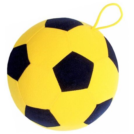 Погремушка Мякиши Мяч футбольный 440 желтый